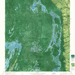 United States Geological Survey Double Lakes, GA (1965, 24000-Scale) digital map