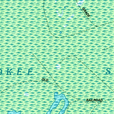 United States Geological Survey Double Lakes, GA (1994, 24000-Scale) digital map
