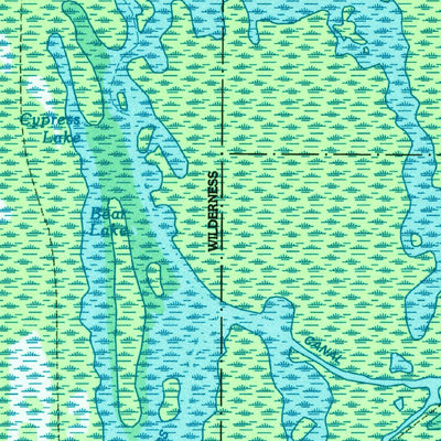 United States Geological Survey Double Lakes, GA (1994, 24000-Scale) digital map