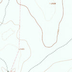 United States Geological Survey Double Mill Draw SE, TX (1967, 24000-Scale) digital map