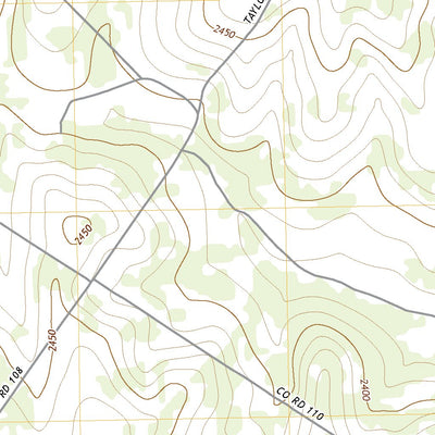 United States Geological Survey Double Mill Draw SE, TX (2022, 24000-Scale) digital map