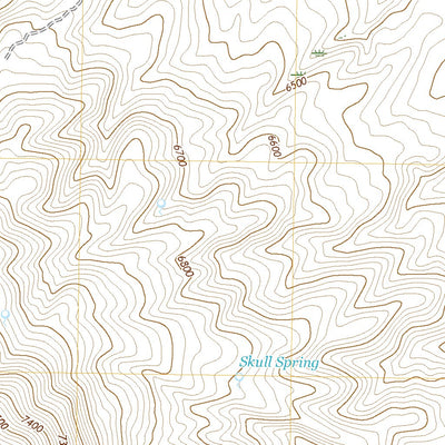 United States Geological Survey Double Mountain, NV (2021, 24000-Scale) digital map