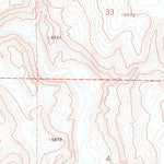 United States Geological Survey Double Mountain SE, NV (1971, 24000-Scale) digital map