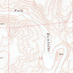 United States Geological Survey Double Mountain SE, NV (1971, 24000-Scale) digital map