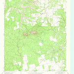 United States Geological Survey Double Mountains, TX (1968, 24000-Scale) digital map