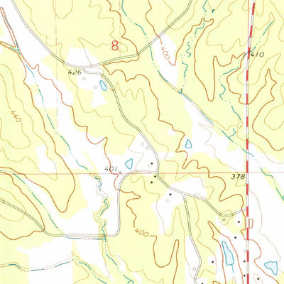 United States Geological Survey Double Springs, MS (1972, 24000-Scale) digital map