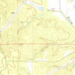 United States Geological Survey Double Springs, MS (1972, 24000-Scale) digital map