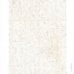 United States Geological Survey Double Tanks, WY (1971, 24000-Scale) digital map