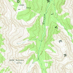 United States Geological Survey Doublespring, ID (1956, 62500-Scale) digital map