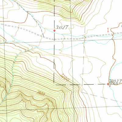 United States Geological Survey Doublespring, ID (1989, 24000-Scale) digital map