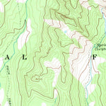 United States Geological Survey Doubletop Peak, WY (1967, 24000-Scale) digital map