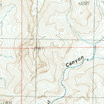 United States Geological Survey Doubtful Canyon, AZ-NM (1987, 24000-Scale) digital map