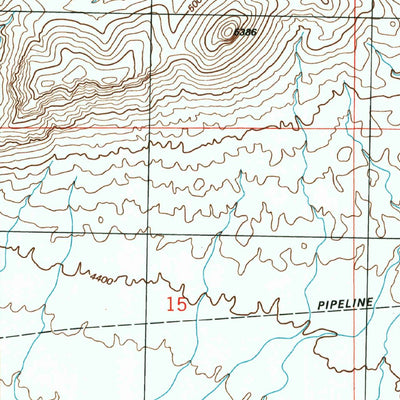 United States Geological Survey Doubtful Canyon, AZ-NM (1998, 24000-Scale) digital map