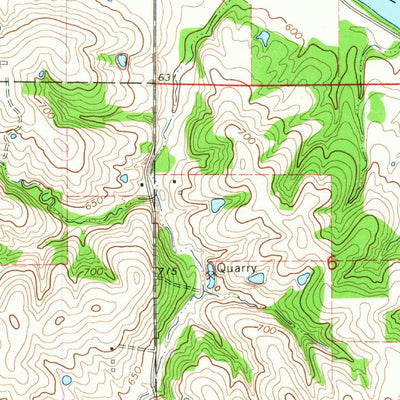 United States Geological Survey Douds, IA (1965, 24000-Scale) digital map