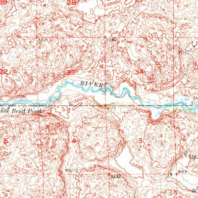 United States Geological Survey Doughboy, NE (1950, 62500-Scale) digital map