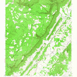 United States Geological Survey Dougherty Gap, GA (1946, 24000-Scale) digital map