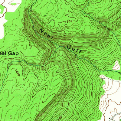 United States Geological Survey Dougherty Gap, GA (1946, 24000-Scale) digital map