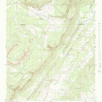 United States Geological Survey Dougherty Gap, GA (1983, 24000-Scale) digital map