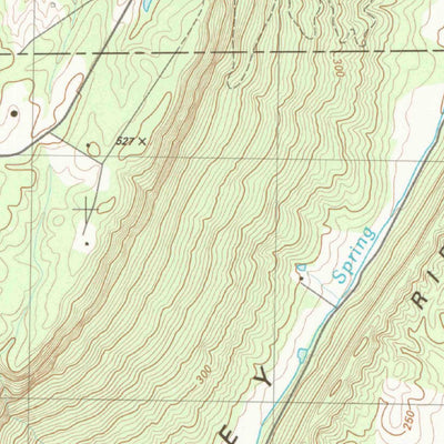 United States Geological Survey Dougherty Gap, GA (1983, 24000-Scale) digital map