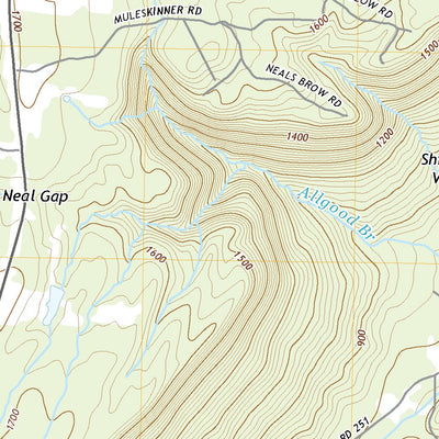 United States Geological Survey Dougherty Gap, GA (2020, 24000-Scale) digital map
