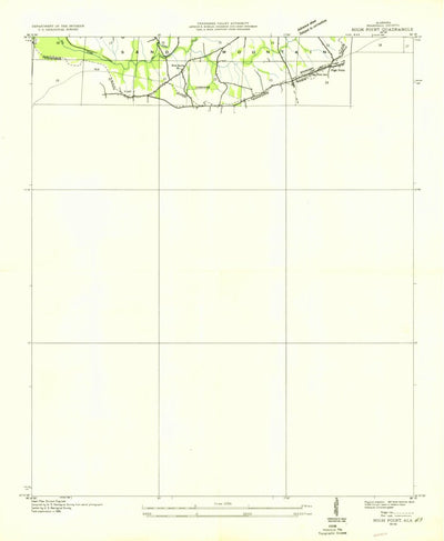 United States Geological Survey Douglas, AL (1936, 24000-Scale) digital map