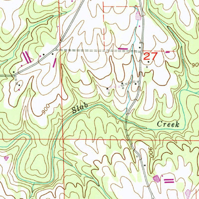 United States Geological Survey Douglas, AL (1958, 24000-Scale) digital map