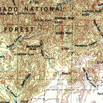 United States Geological Survey Douglas, AZ-NM (1959, 250000-Scale) digital map