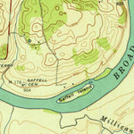 United States Geological Survey Douglas Dam, TN (1940, 24000-Scale) digital map