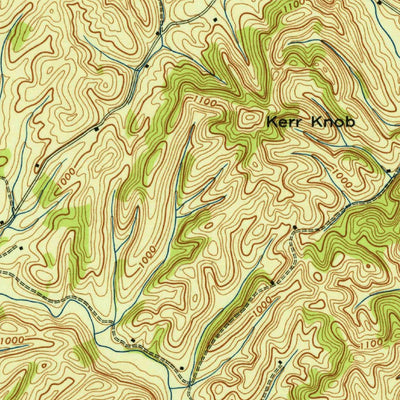 United States Geological Survey Douglas Dam, TN (1940, 24000-Scale) digital map