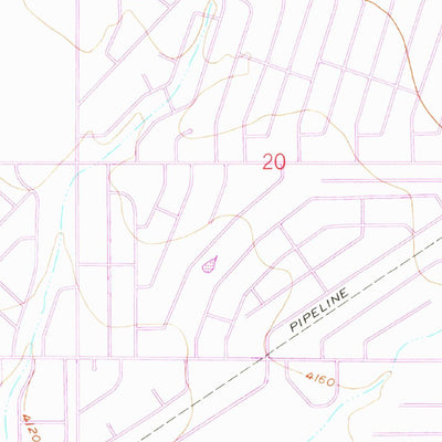 United States Geological Survey Douglas NE, AZ (1958, 24000-Scale) digital map