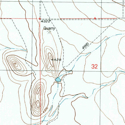 United States Geological Survey Douglas NE, AZ (1996, 24000-Scale) digital map
