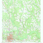 United States Geological Survey Douglas North, GA (1971, 24000-Scale) digital map