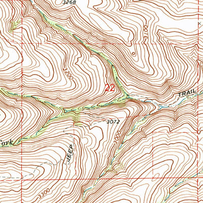 United States Geological Survey Douglas, WA (1968, 24000-Scale) digital map