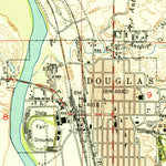 United States Geological Survey Douglas, WY (1950, 24000-Scale) digital map