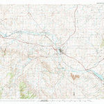 United States Geological Survey Douglas, WY (1981, 100000-Scale) digital map