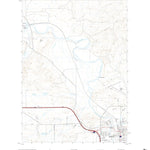 United States Geological Survey Douglas, WY (2021, 24000-Scale) digital map