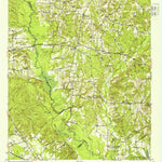 United States Geological Survey Douglass, TX (1952, 62500-Scale) digital map