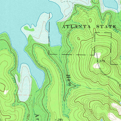 United States Geological Survey Douglassville, TX (1969, 24000-Scale) digital map
