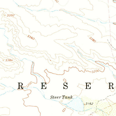 United States Geological Survey Dourine Canyon, AZ (1966, 24000-Scale) digital map