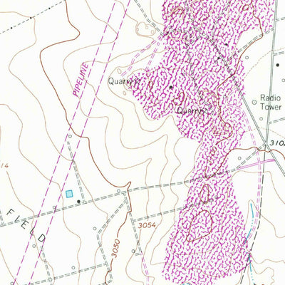 United States Geological Survey Douro, TX (1964, 24000-Scale) digital map