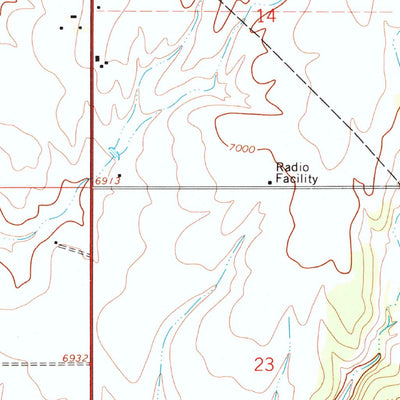 United States Geological Survey Dove Creek, CO (1994, 24000-Scale) digital map