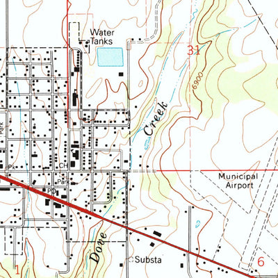 United States Geological Survey Dove Creek, CO (1994, 24000-Scale) digital map