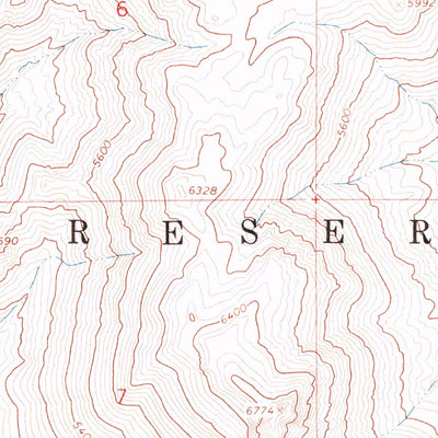 United States Geological Survey Dove Creek, NV (1964, 24000-Scale) digital map