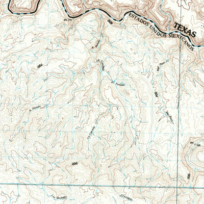 United States Geological Survey Dove Mountain, TX (1985, 100000-Scale) digital map