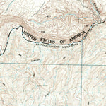 United States Geological Survey Dove Mountain, TX (1985, 100000-Scale) digital map