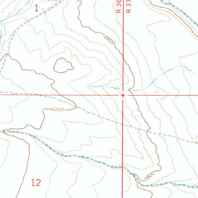 United States Geological Survey Dove Spring, CA (1972, 24000-Scale) digital map