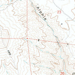 United States Geological Survey Dove Spring, CA (1972, 24000-Scale) digital map