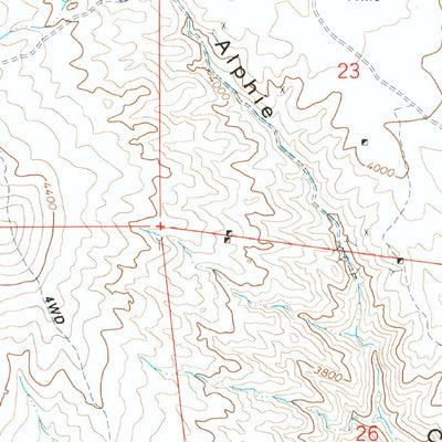 United States Geological Survey Dove Spring, CA (1972, 24000-Scale) digital map