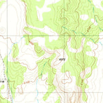 United States Geological Survey Dove Spring SE, AZ (1982, 24000-Scale) digital map