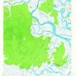 United States Geological Survey Dover Bluff, GA (1961, 24000-Scale) digital map